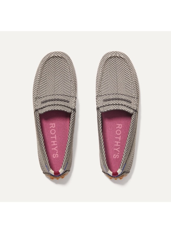Rothy's Shoes - Rothy's Women’s Grey Herringbone Driving Moccasins size 9